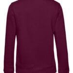 B&C WW01Q QUEEN Crew Neck_° - Dark Cherry | Custom Printed and Embroidered