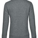 B&C WW01Q QUEEN Crew Neck_° - Heather Mid Grey | Custom Printed and Embroidered