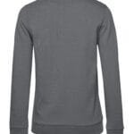 B&C WW02W Women's #Set In Sweatshirt - Elephant Grey | Custom Printed and Embroidered