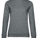 B&C WW02W Women's #Set In Sweatshirt - Heather Mid Grey | Custom Printed and Embroidered