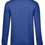 B&C WW02W Women's #Set In Sweatshirt - Heather Royal Blue | Custom Printed and Embroidered
