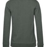 B&C WW02W Women's #Set In Sweatshirt - Mellennial Khaki | Custom Printed and Embroidered