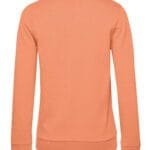 B&C WW02W Women's #Set In Sweatshirt - Melon Orange | Custom Printed and Embroidered