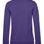 B&C WW02W Women's #Set In Sweatshirt - Radiant Purple | Custom Printed and Embroidered