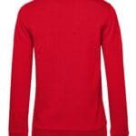 B&C WW02W Women's #Set In Sweatshirt - Red | Custom Printed and Embroidered