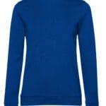 B&C WW02W Women's #Set In Sweatshirt - Royal Blue | Custom Printed and Embroidered