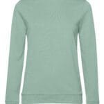B&C WW02W Women's #Set In Sweatshirt - Sage | Custom Printed and Embroidered