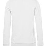 B&C WW02W Women's #Set In Sweatshirt - White | Custom Printed and Embroidered