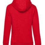 B&C WW03Q QUEEN Zipped Hood_° - Red | Custom Printed and Embroidered