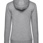 B&C WW04W Women's #Hooded Sweat - Heather Grey | Custom Printed and Embroidered