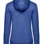 B&C WW04W Women's #Hooded Sweat - Heather Royal Blue | Custom Printed and Embroidered