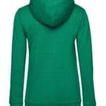B&C WW04W Women's #Hooded Sweat - Kelly Green | Custom Printed and Embroidered