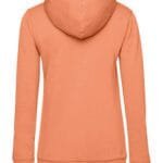 B&C WW04W Women's #Hooded Sweat - Melon Orange | Custom Printed and Embroidered