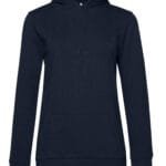 B&C WW04W Women's #Hooded Sweat - Navy Blue | Custom Printed and Embroidered