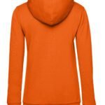 B&C WW04W Women's #Hooded Sweat - Pure Orange | Custom Printed and Embroidered