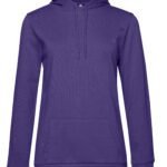 B&C WW04W Women's #Hooded Sweat - Radiant Purple | Custom Printed and Embroidered