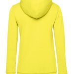 B&C WW04W Women's #Hooded Sweat - Solar Yellow | Custom Printed and Embroidered