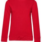 B&C WW32B Inspire Crew Neck/ Women_° - Red | Custom Printed and Embroidered