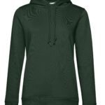 B&C WW34B Inspire Hooded/ Women_° - Forest Green | Custom Printed and Embroidered