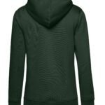 B&C WW34B Inspire Hooded/ Women_° - Forest Green | Custom Printed and Embroidered