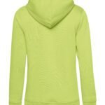B&C WW34B Inspire Hooded/ Women_° - Lime | Custom Printed and Embroidered