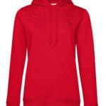 B&C WW34B Inspire Hooded/ Women_° - Red | Custom Printed and Embroidered