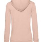 B&C WW36B Inspire Zipped Hood/ Women_° - Soft Rose | Custom Printed and Embroidered