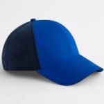 Beechfield B165 Club Cap - Royal/Navy | Custom Printed and Embroidered