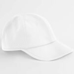 Beechfield B183 Technical Training Cap - White | Custom Printed and Embroidered