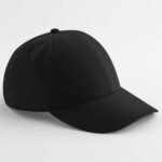 Beechfield B191R Water Resistant Lifestyle Cap - Black | Custom Printed and Embroidered