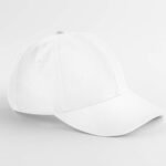 Beechfield B191R Water Resistant Lifestyle Cap - White | Custom Printed and Embroidered