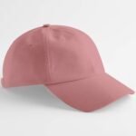 Beechfield B26N EarthAware® Organic Cotton Studio Cap - Rose Pink | Custom Printed and Embroidered