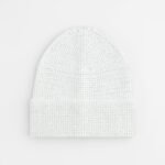 Beechfield B325R Streetlite Reflective Beanie - White | Custom Printed and Embroidered