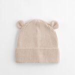 Beechfield B340A Organic Baby Bear Beanie - Almond | Custom Printed and Embroidered