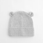 Beechfield B340A Organic Baby Bear Beanie - Cloudy Grey | Custom Printed and Embroidered