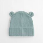 Beechfield B340A Organic Baby Bear Beanie - Dusty Turquoise | Custom Printed and Embroidered