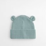 Beechfield B340A Organic Baby Bear Beanie - Dusty Turquoise | Custom Printed and Embroidered