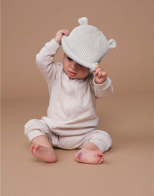 Beechfield B340A Organic Baby Bear Beanie | Custom Printed and Embroidered