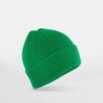 Beechfield B381B Kids Fashion Beanie - Kelly Green | Custom Printed and Embroidered