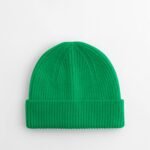 Beechfield B381B Kids Fashion Beanie - Kelly Green | Custom Printed and Embroidered