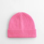 Beechfield B381B Kids Fashion Beanie - True Pink | Custom Printed and Embroidered
