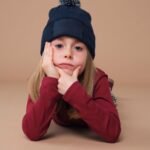 Beechfield B443B Kids Snowstar Patch Beanie | Custom Printed and Embroidered
