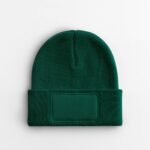 Beechfield B445B Kids Original Patch Beanie - Bottle Green | Custom Printed and Embroidered
