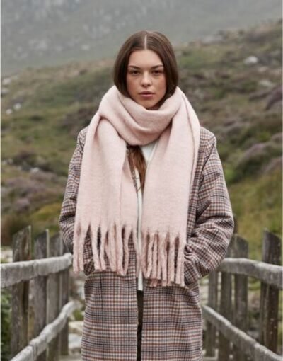 Beechfield B496R Fluffy Scarf | Custom Printed and Embroidered