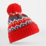Beechfield B528 Retro Ski Beanie - Alpine Racer | Custom Printed and Embroidered