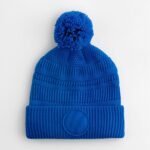 Beechfield B530R Fan Patch Beanie - Bright Royal | Custom Printed and Embroidered