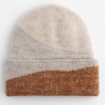 Beechfield B532 Soft Wave Beanie - Oatmeal/Natural Stone/Biscuit | Custom Printed and Embroidered