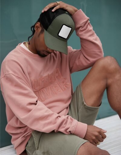 Beechfield B636 Appliqué Patch 5 Panel Trucker | Custom Printed and Embroidered