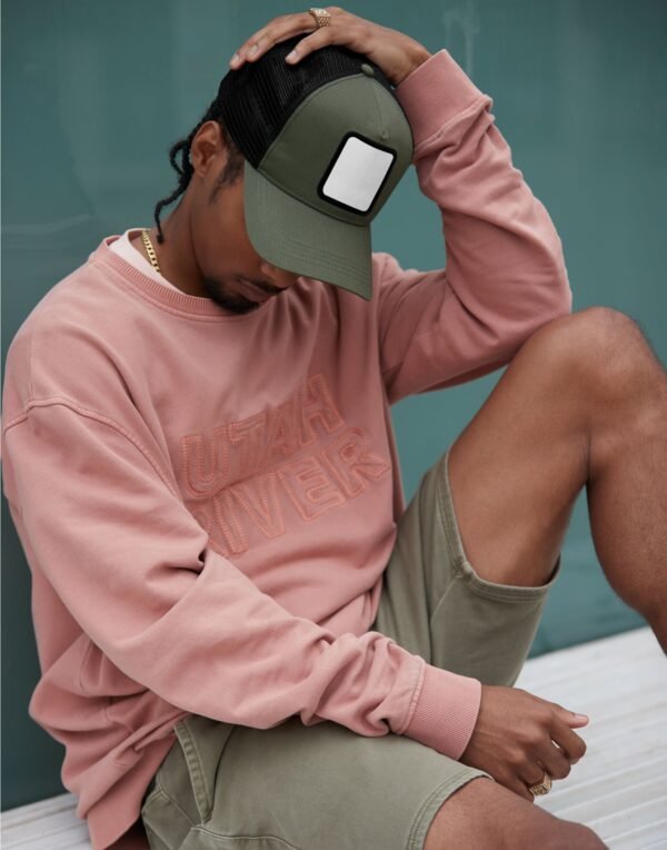 Beechfield B636 Appliqué Patch 5 Panel Trucker | Custom Printed and Embroidered