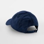Beechfield B653B Junior Low Profile 6 Panel Dad Cap - Navy | Custom Printed and Embroidered